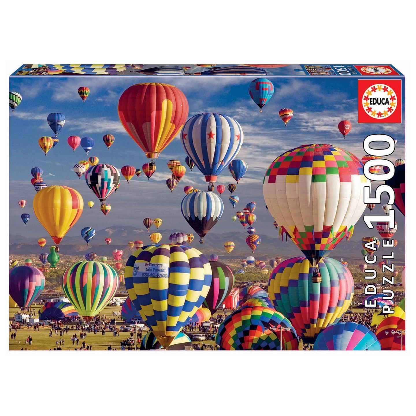 PUZZLE GLOBOS AEROSTATICOS 1000 EDUCA 17997