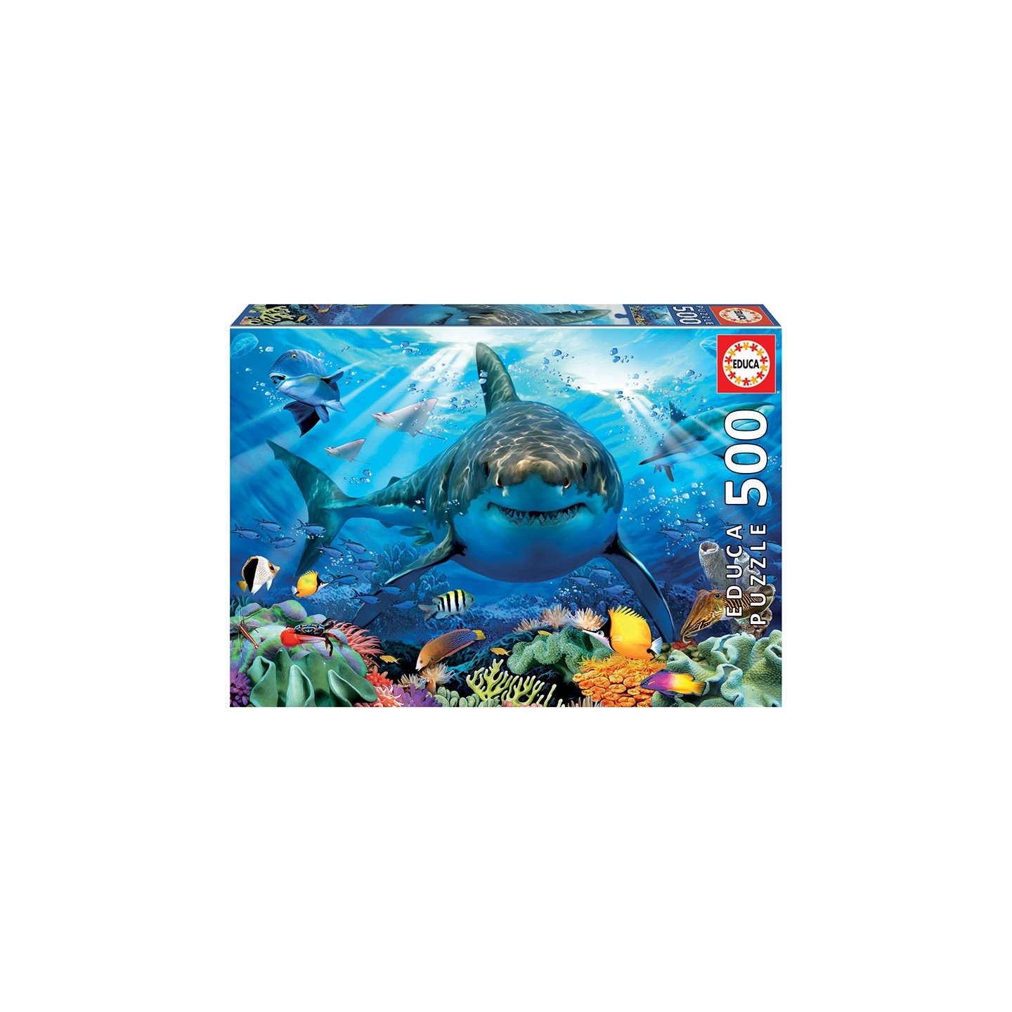 PUZZLE TIBURÓN BLANCO 500 EDUCA 18478