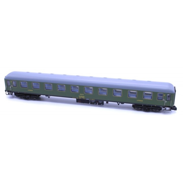 COCHE LITERAS PASAJEROS BBL-8230" VERDE RENFE ARNOLD N50857 ESCALA N"