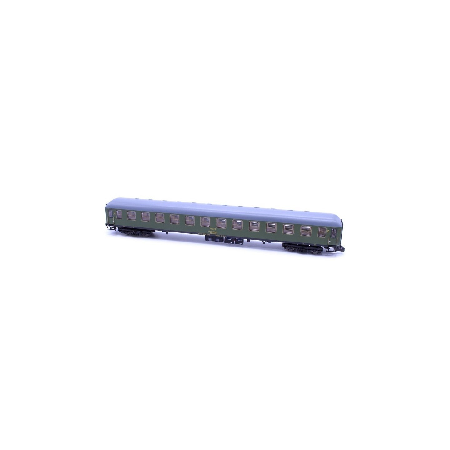 COCHE 2ª CLASE BB-8513" VERDE RENFE ARNOLD N50853 ESCALA N"