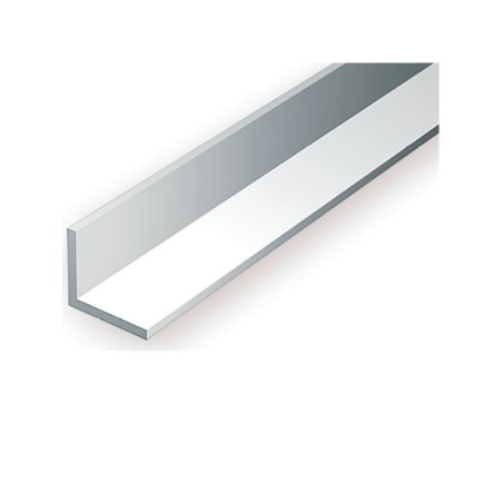 ANGULOS DE ESTIRENO BLANCO  2,0 x 2,0 x 0,4 mm y 35 cm de largo EVERGREEN 292