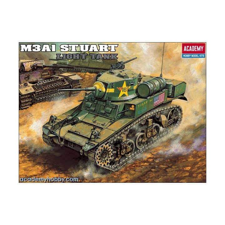 U.S. M3A1 STUART ACADEMY 1/35
