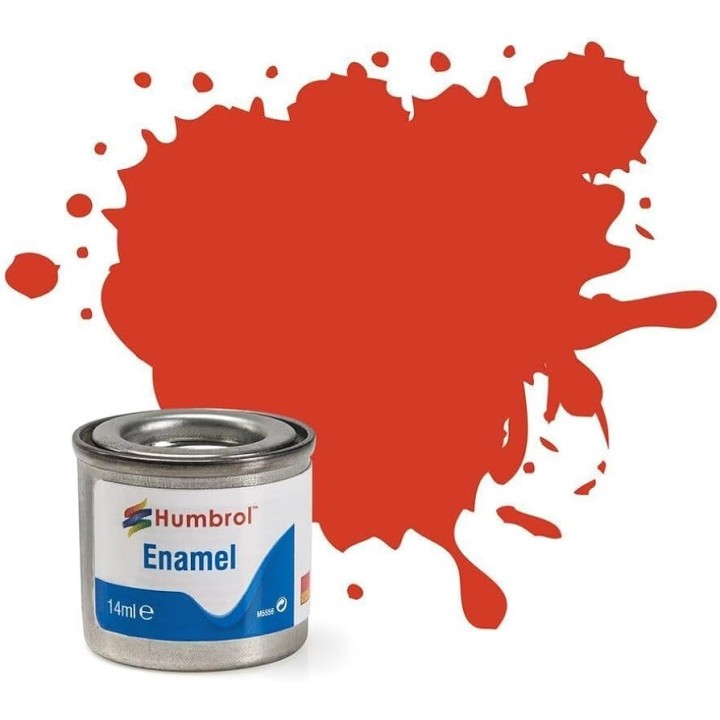 ROJO SEÑAL SATINADO HUMBROL 174