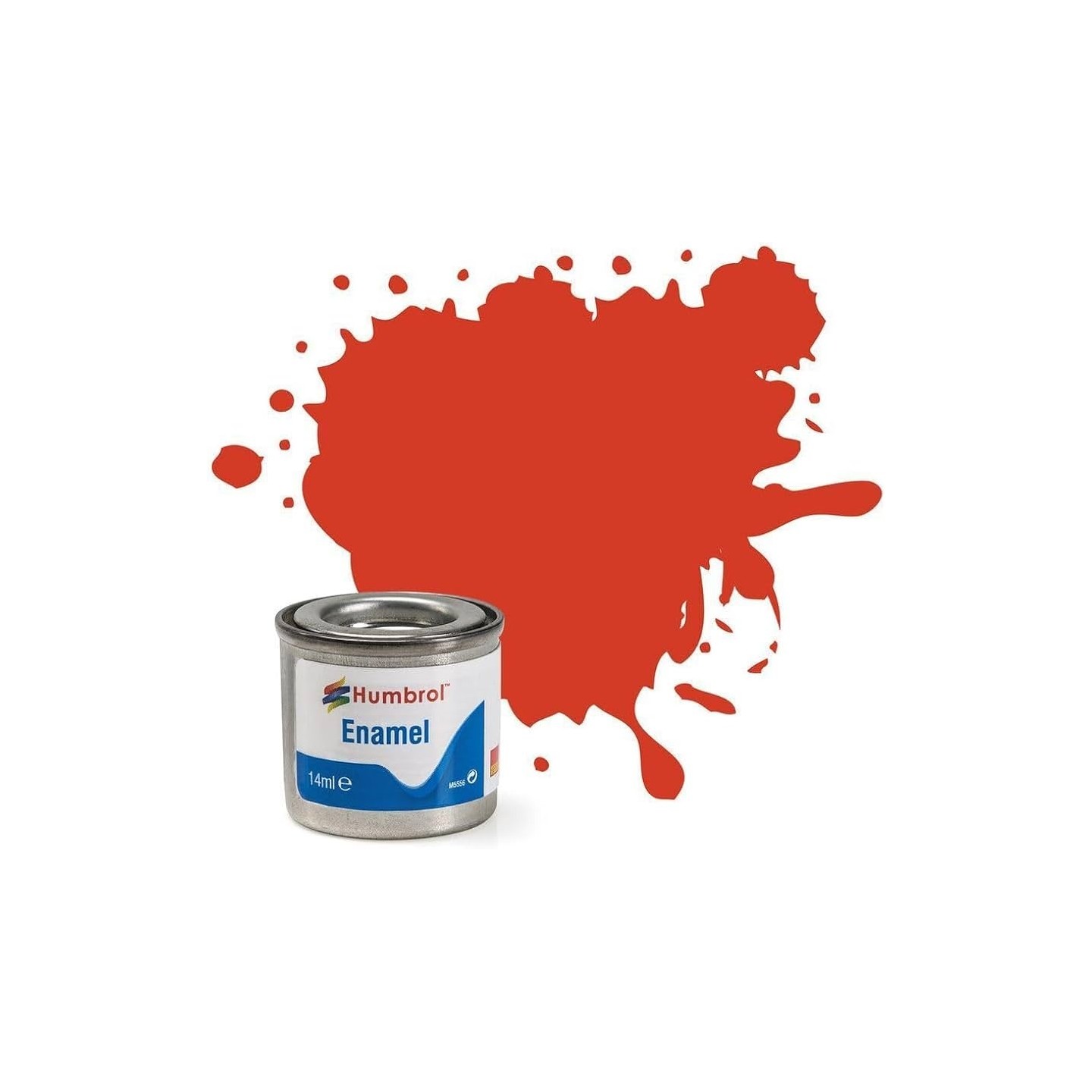 ROJO SEÑAL SATINADO HUMBROL 174