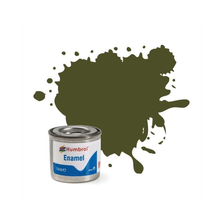 VERDE OLIVA MATE HUMBROL 155