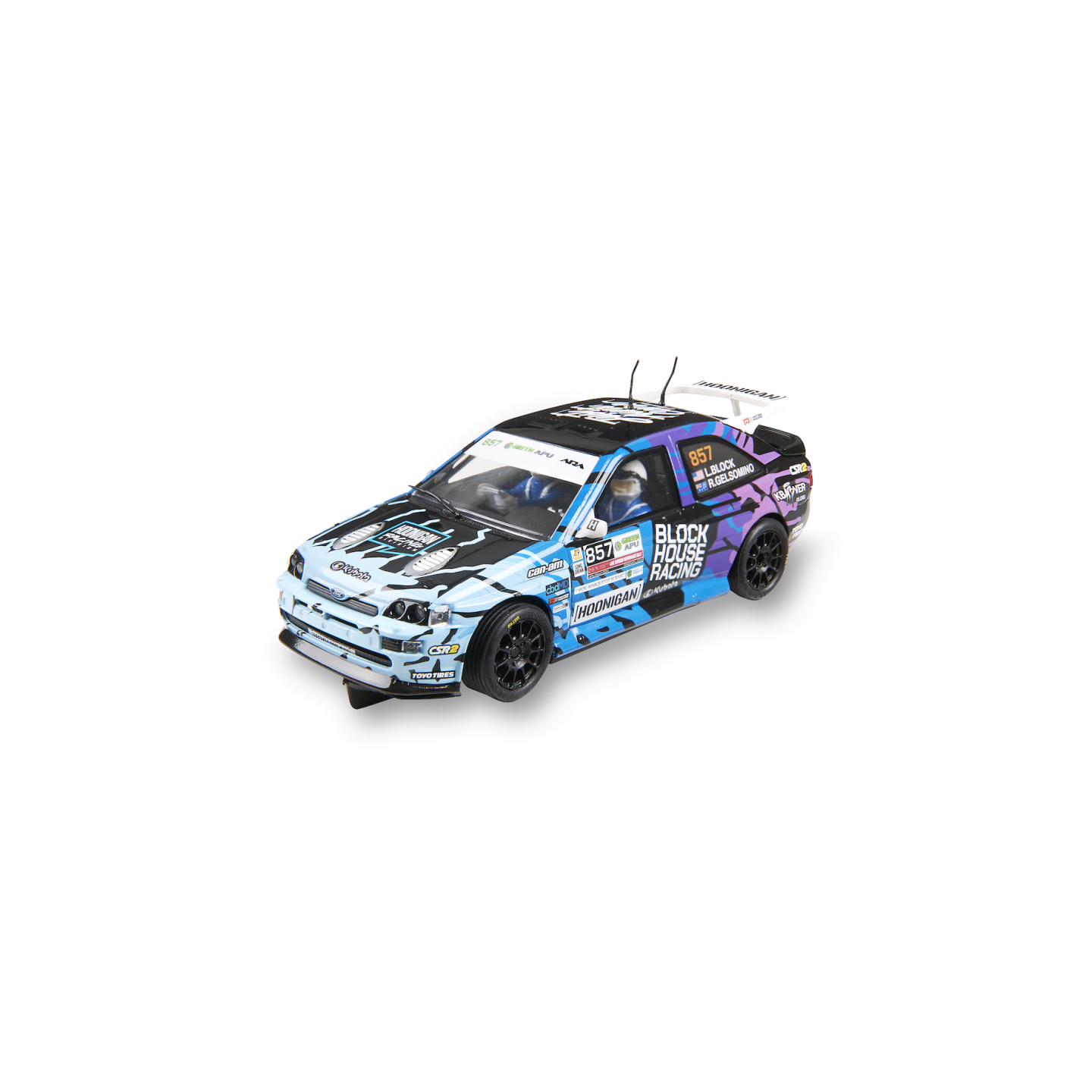 FORD ESCORT COSWORTH LIA BLOCK SCALEXTRIC ADVANCE E10525S300  1/32