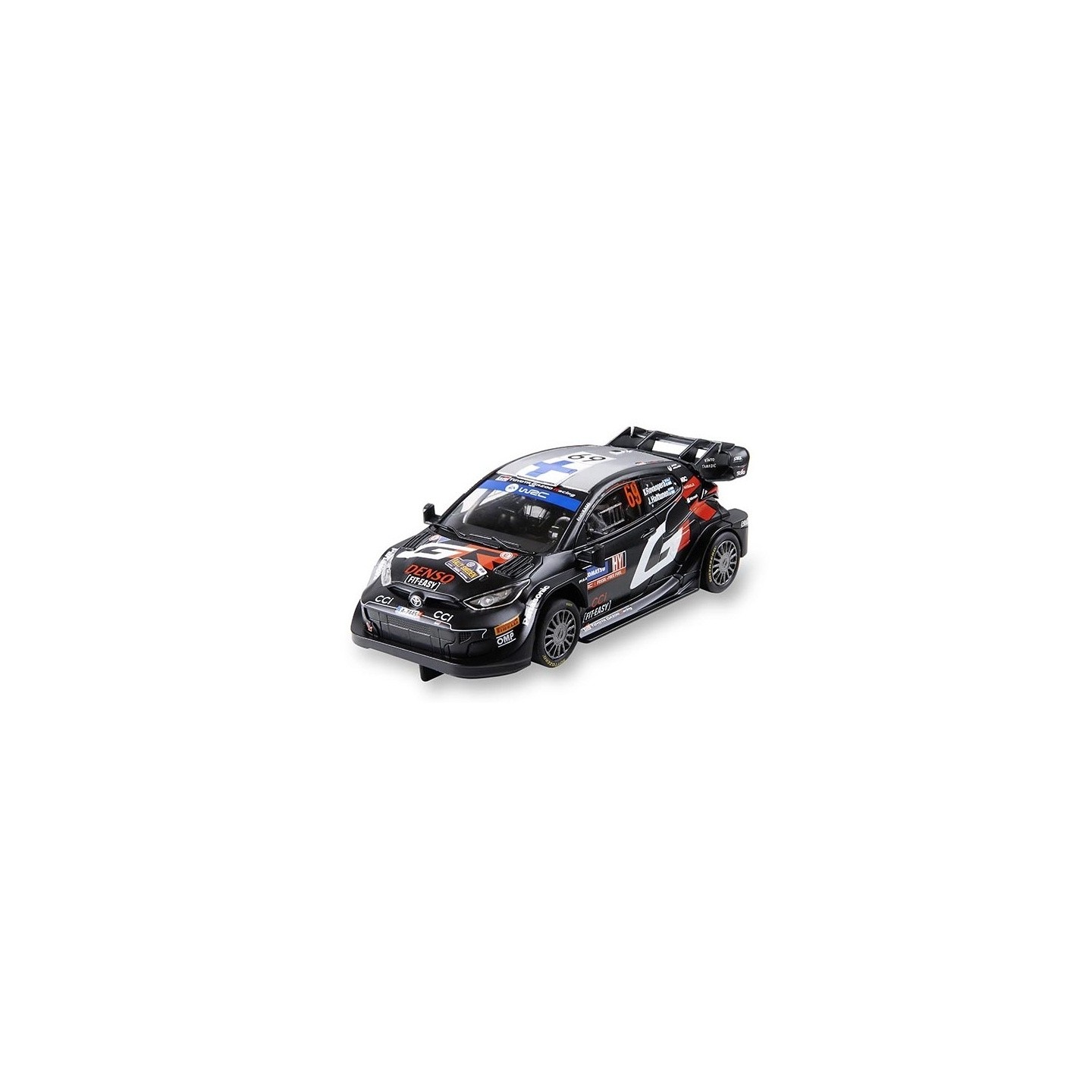 TOYOTA YARIS WRC RALLY SUECIA ´24 SCALEXTRIC ORIGINAL  U10529S300  1/32