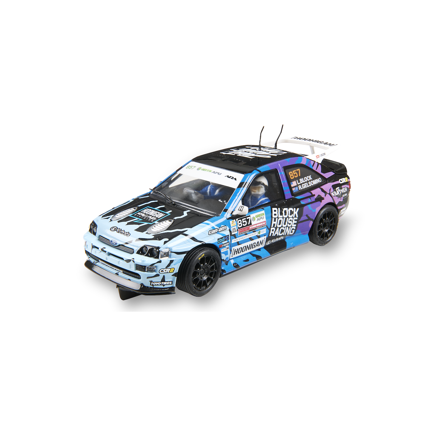 FORD ESCORT COSWORTH LIA BLOCK SCALEXTRIC ORIGINAL  U10525S300  1/32