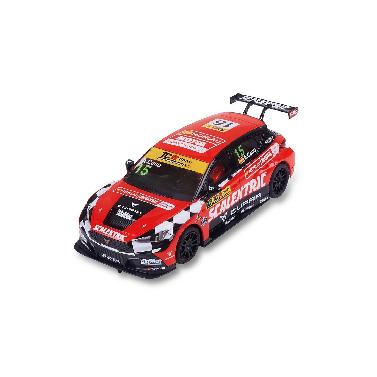 CUPRA LEON COMPETICION MONLAU" SCALEXTRIC ADVANCE 1/32  E10425S300"
