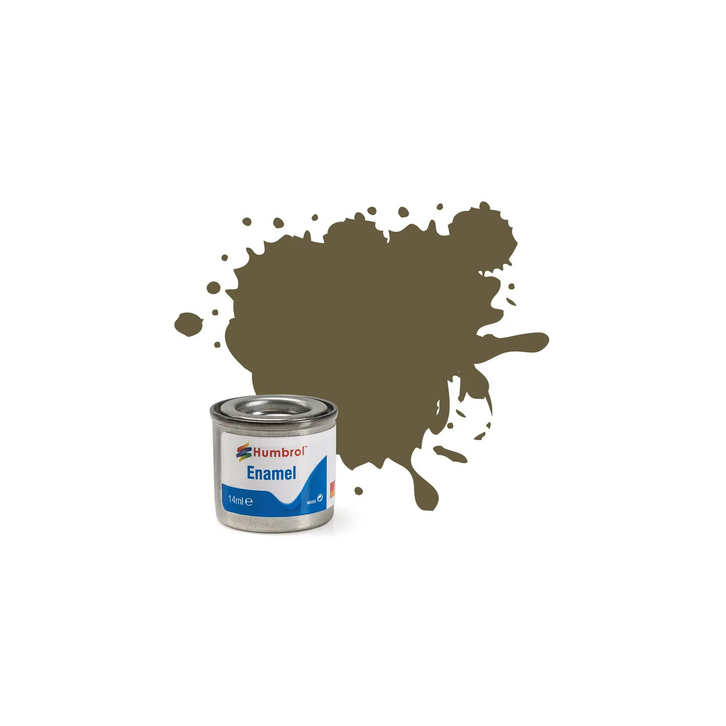VERDE OLIVA MATE HUMBROL 86