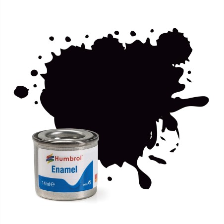 NEGRO SATINADO HUMBROL 85