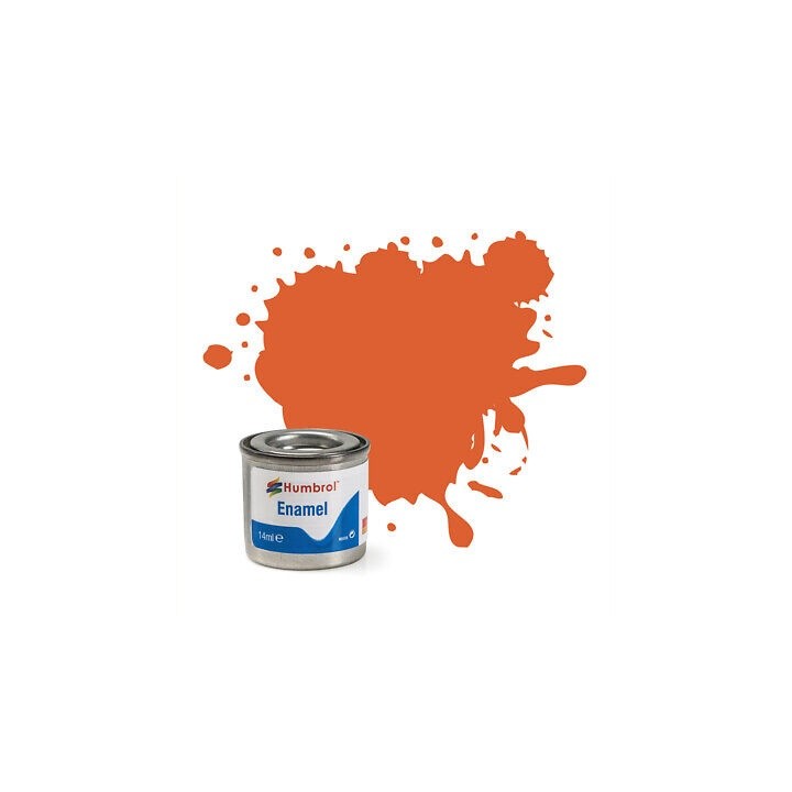 NARANJA REVESTIMINETO MATE HUMBROL 82