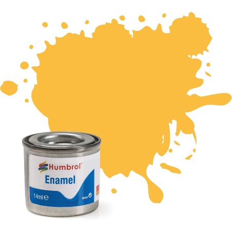 AMARILLO BRILLNANTE LIGHT BUFF HUMBROL 7