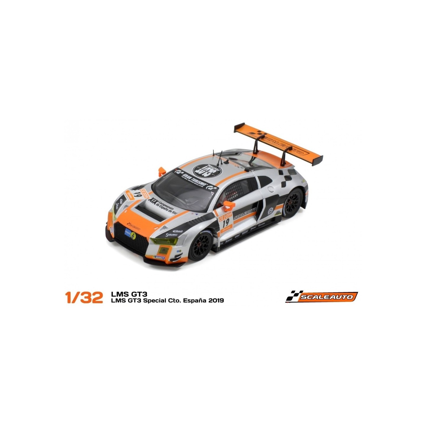 AUDI LMS GT3 CAMPEONATO DE ESPAÑA 2019 SCALEAUTO SC-6234