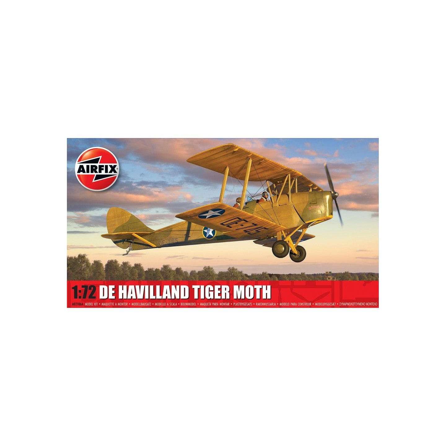 AVION DE HAVILLAND TIGER AIRFIX A02106A ESCALA 1/72