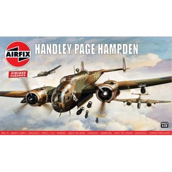 AVION HANDLEY PAGE HAMPDEN AIRFIX A04011V ESCALA 1/72