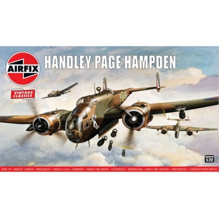 AVION HANDLEY PAGE HAMPDEN AIRFIX A04011V ESCALA 1/72