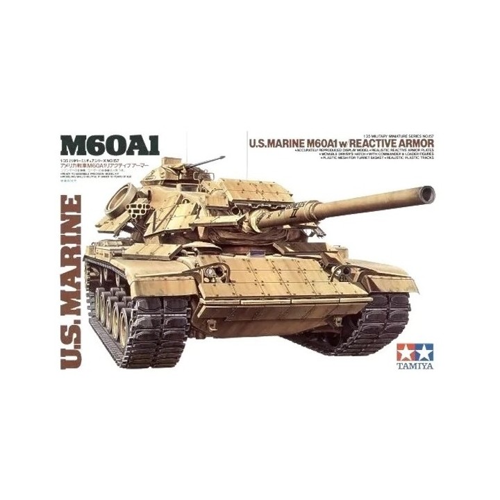 TANQUE US MARINES M60A1 TAMIYA 35157 ESCALA 1/35