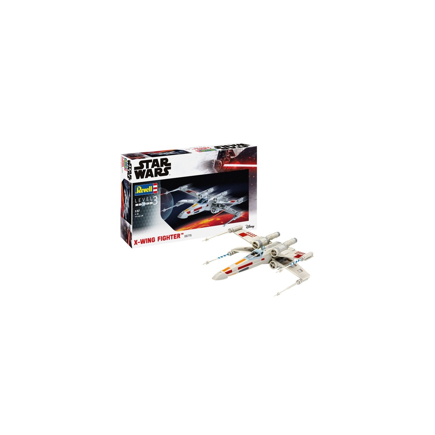 X-WING" STAR WARS REVELL 06779 ESCALA 1/57"