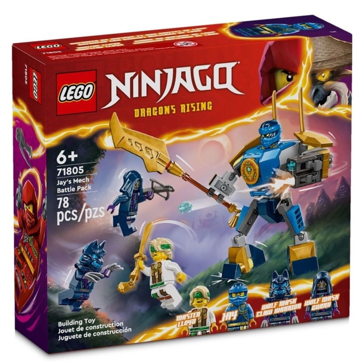 MUÑECOS BATALLA NINJAGO 71805