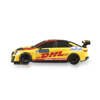 AUDI RS3 LMS TCR DHL SCALEXTRIC COMPACT C10461S300