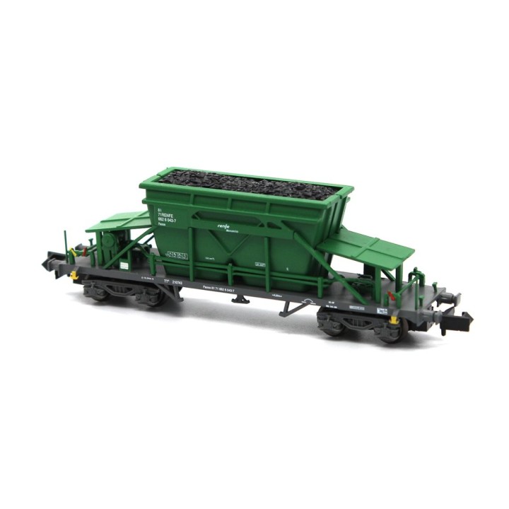 TOLVA TT9 VERDE RENFE MERCANCIAS MFTRAIN N34928 ESCALA N