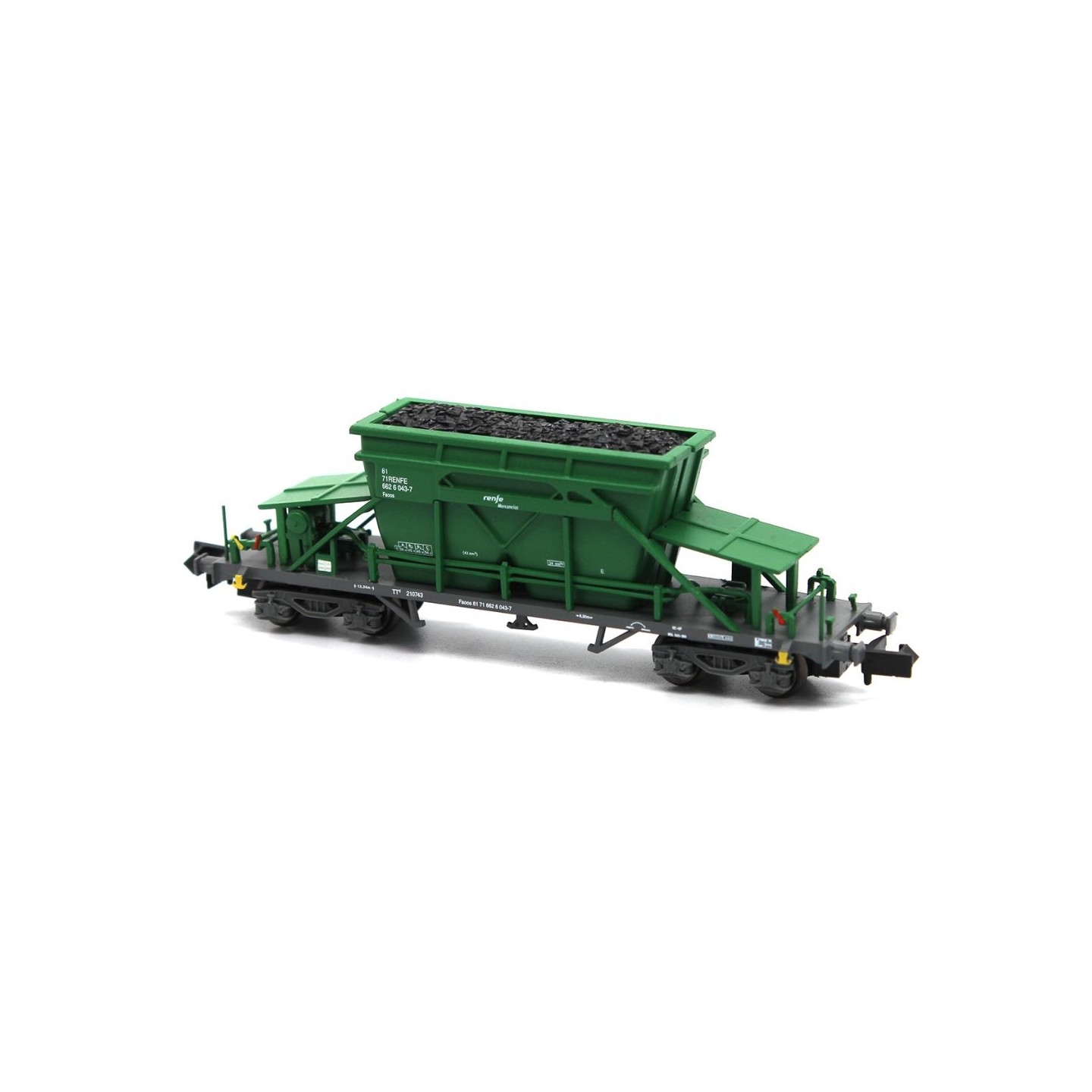 TOLVA TT9 VERDE RENFE MERCANCIAS MFTRAIN N34928 ESCALA N