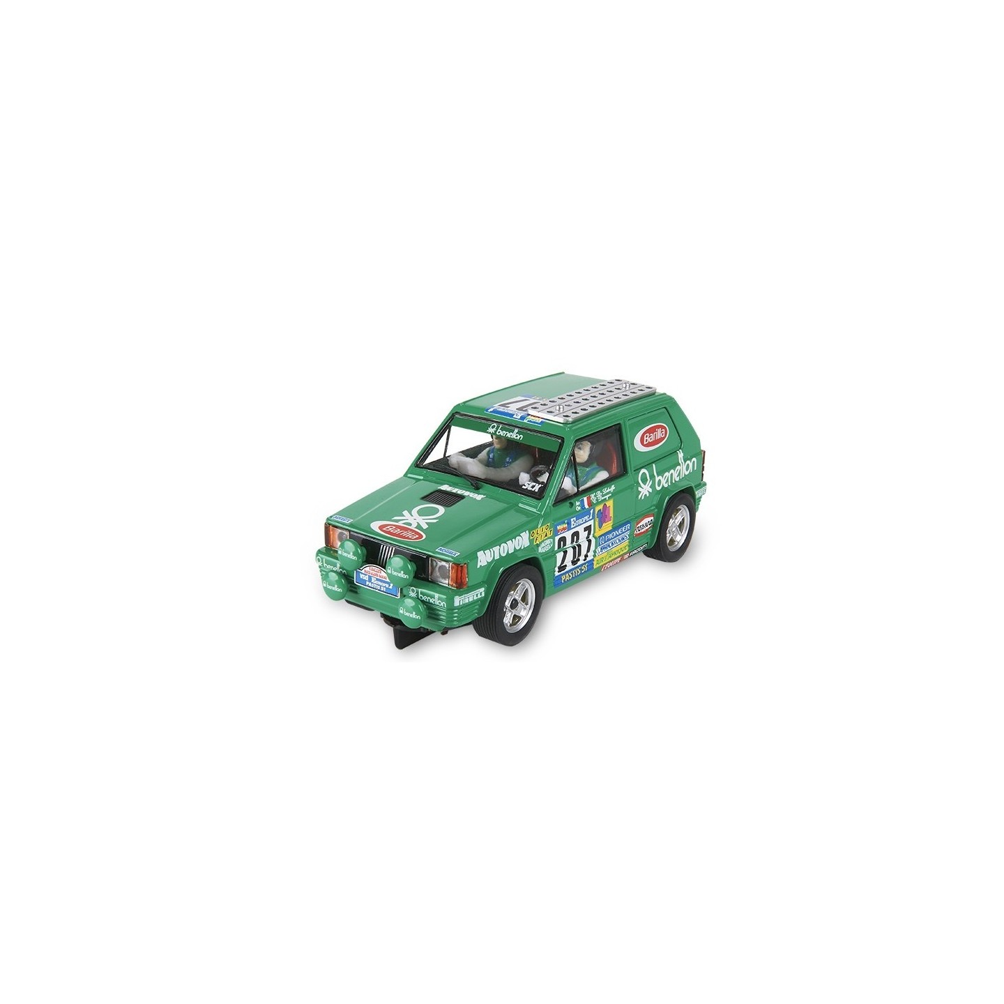 FIAT PANDA DAKAR SCALEXTRIC ADVANCE E10498S300  1/32