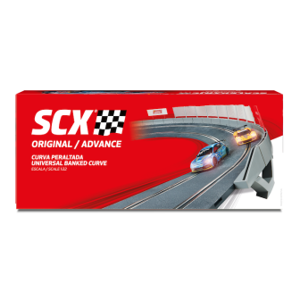 CURVA PERALTADA SCALEXTRIC ORIGINAL U10537X100  1/32