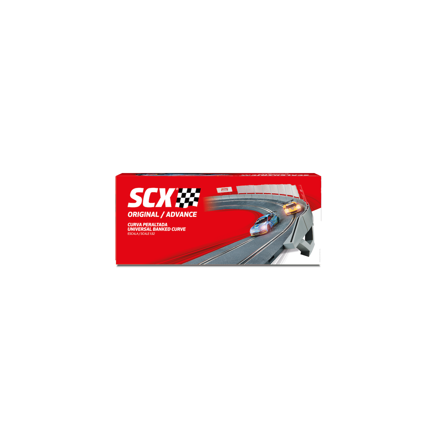 CURVA PERALTADA SCALEXTRIC ORIGINAL U10537X100  1/32