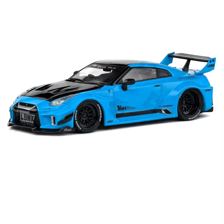 NISSAN SKYLINE GT-R (R35) AZUL 2019 SOLIDO 4311209 ESCALA 1/43