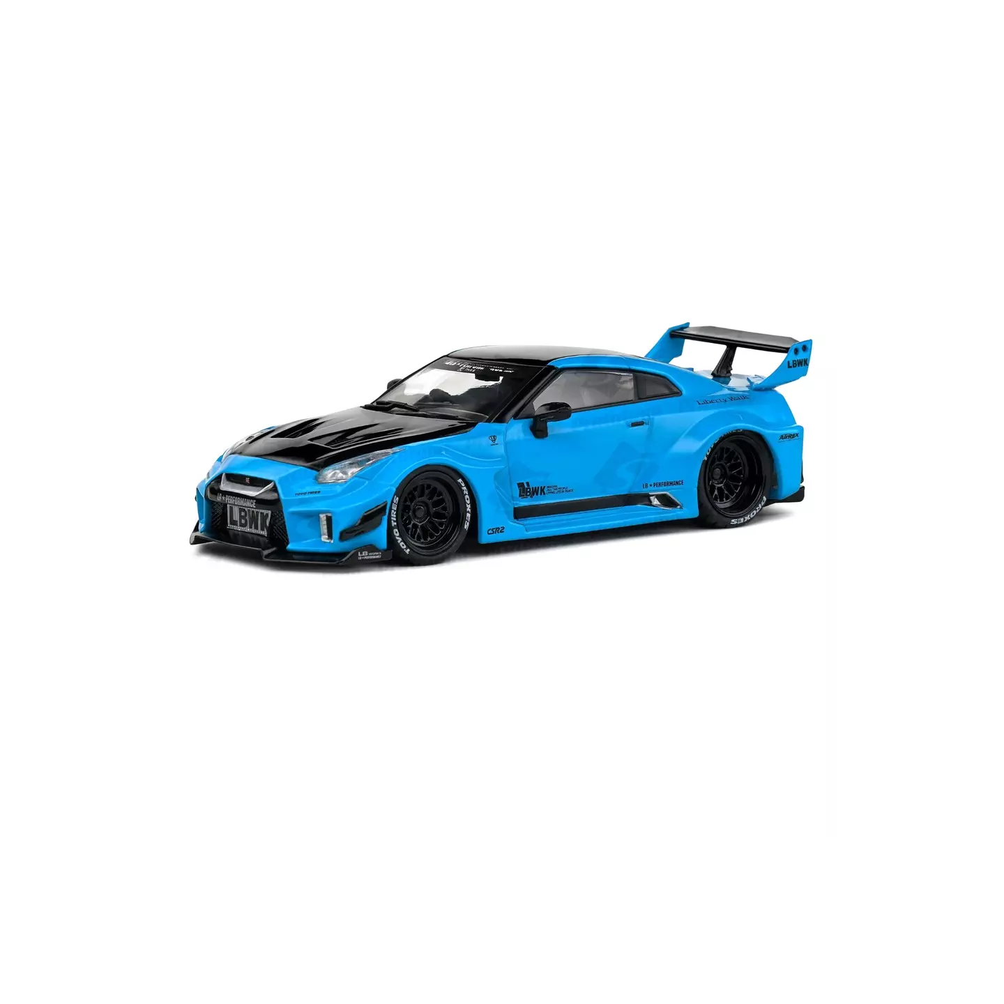 NISSAN SKYLINE GT-R (R35) AZUL 2019 SOLIDO 4311209 ESCALA 1/43