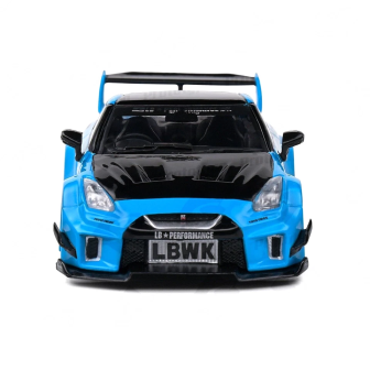 NISSAN SKYLINE GT-R (R35) AZUL 2019 SOLIDO 4311209 ESCALA 1/43