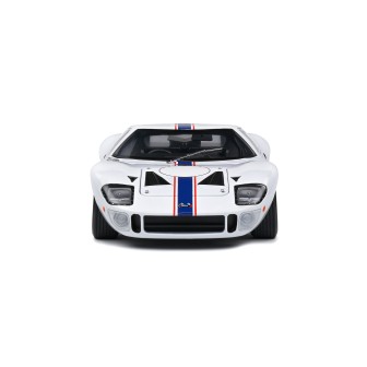 FORD GT-40 MK1 BLANCO Nº130 TARGA FLORIO 1967 SOLIDO S1803009 ESCALA 1/18