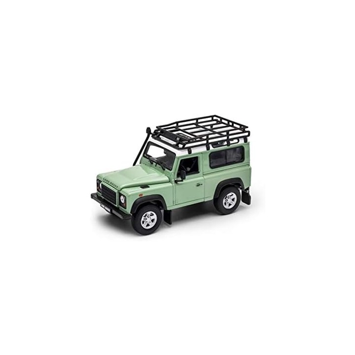 LAND ROVER DEFENCER VERDE WELLY 22498 ESCALA 1/24