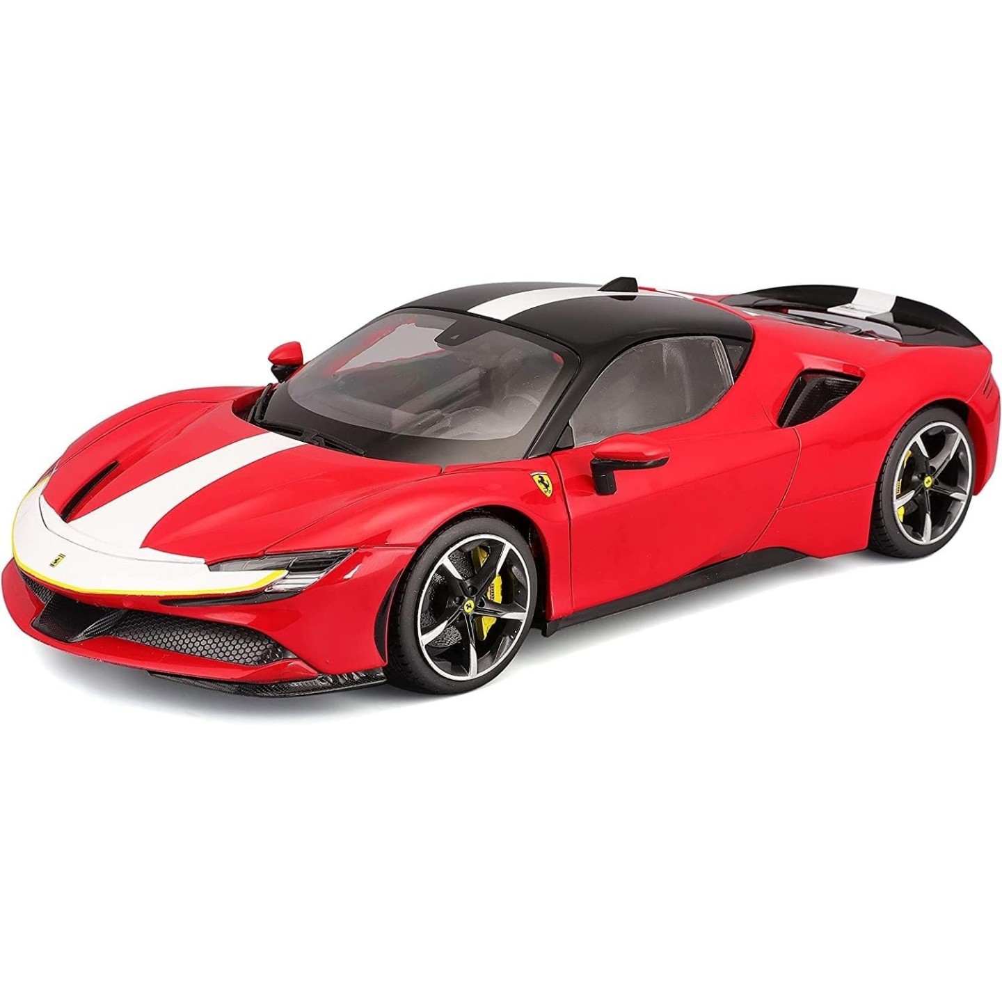 FERRARI SF90 STRADALE SPIDER ASSETTO FIORANO 2020 ROJO BURAGO 16911 ESCALA 1/18