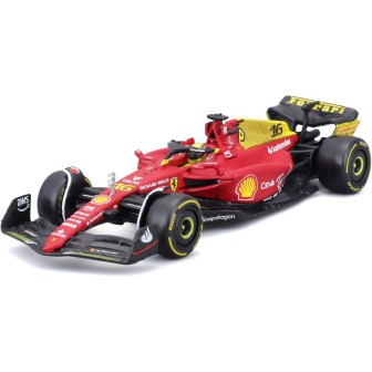 FERRARI F1-75 CARLOS SAINZ Nº 55 2022 BURAGO 36831/55 ESCALA 1/43