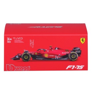 FERRARI F1 CARLOS SAINZ Nº55 2023 BURAGO 36835/55 ESCALA 1/43