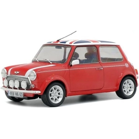 MINI COOPER 1.3 SPORT ROJO 1997 SOLIDO S1800604 ESCALA 1/18