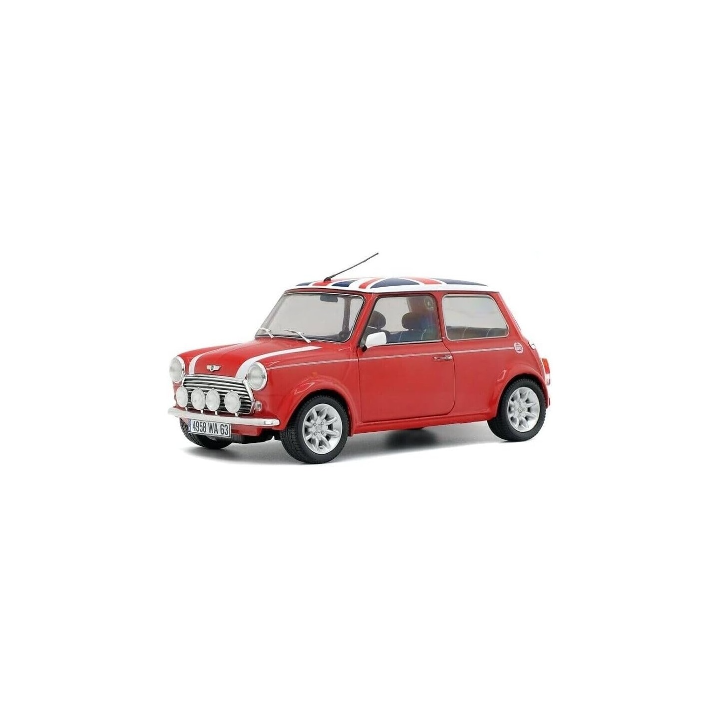 MINI COOPER 1.3 SPORT ROJO 1997 SOLIDO S1800604 ESCALA 1/18