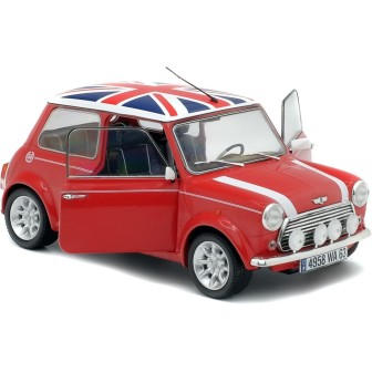 MINI COOPER 1.3 SPORT ROJO 1997 SOLIDO S1800604 ESCALA 1/18