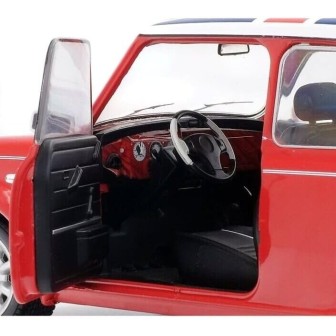 MINI COOPER 1.3 SPORT ROJO 1997 SOLIDO S1800604 ESCALA 1/18