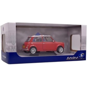 MINI COOPER 1.3 SPORT ROJO 1997 SOLIDO S1800604 ESCALA 1/18