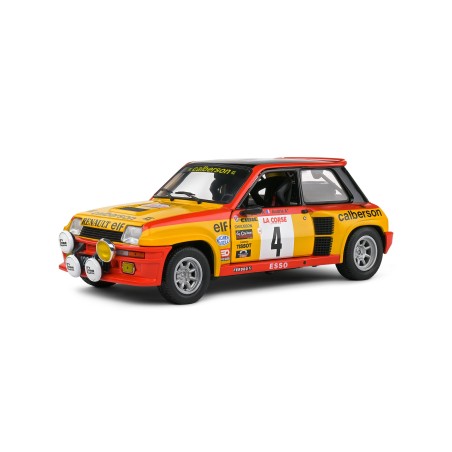 RENAULT 5 TURBO 4º RAGNOTTI RALLY DE COURSE SOLIDO S1801314 ESCALA 1/18