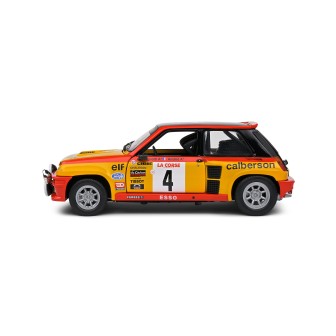 RENAULT 5 TURBO 4º RAGNOTTI RALLY DE COURSE SOLIDO S1801314 ESCALA 1/18