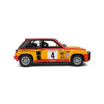RENAULT 5 TURBO 4º RAGNOTTI RALLY DE COURSE SOLIDO S1801314 ESCALA 1/18
