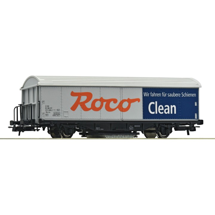 VAGÓN LIMPIAVIAS ROCO 46400 ESCALA H0