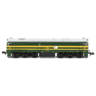 LOCOMOTORA 2127 VERDE/AMARILLO RENFE MUNDIAL 82 MFTRAIN N13231 ESCALA N