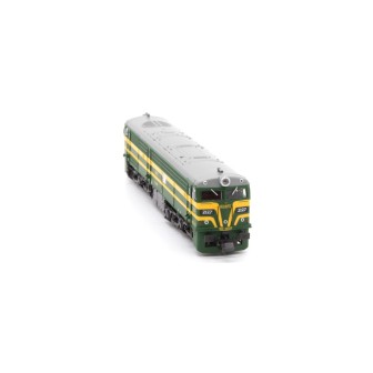 LOCOMOTORA 2127 VERDE/AMARILLO RENFE MUNDIAL 82 CON SONIDO MFTRAIN N13231DS ESCALA N