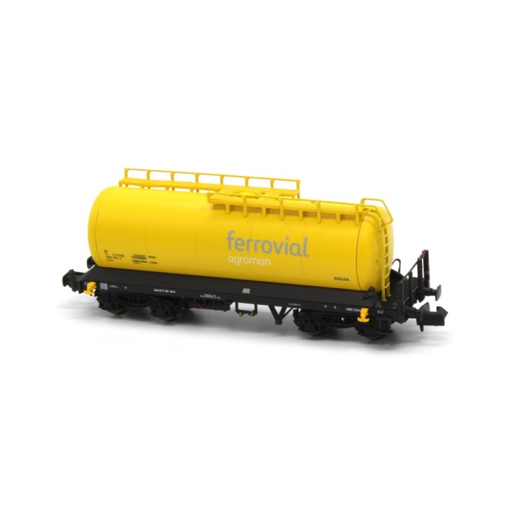 VAGÓN CISTERNA ZAES FERROVIAL HERBICIDA MFTRAIN N35022 ESCALA N